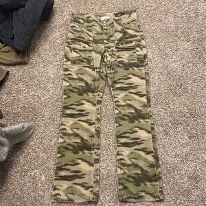 Urban outfitters camo corduroy pants